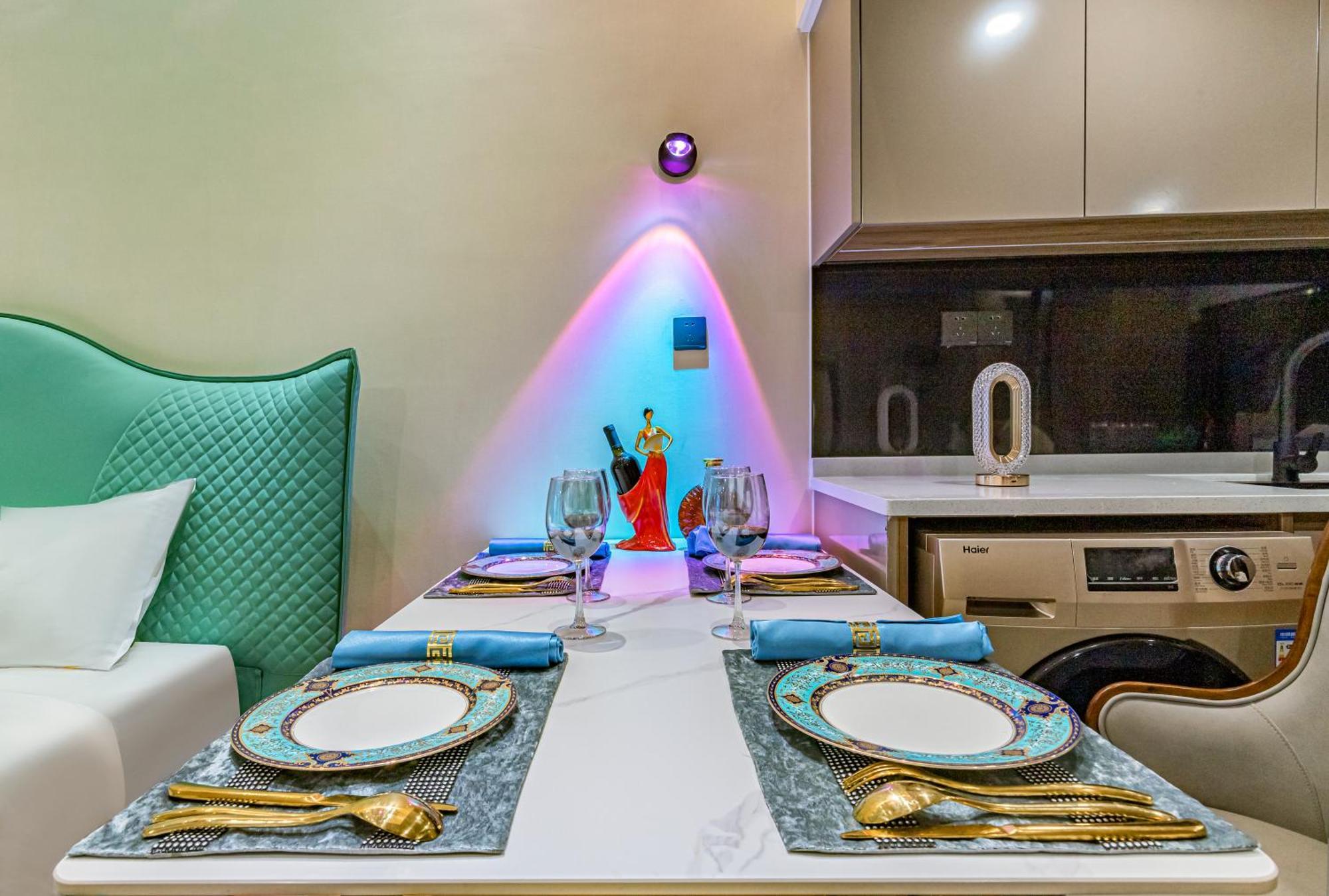 Kunming Dianchi Mideel International Apartment - South Asian Style Fuhai Metro מראה חיצוני תמונה