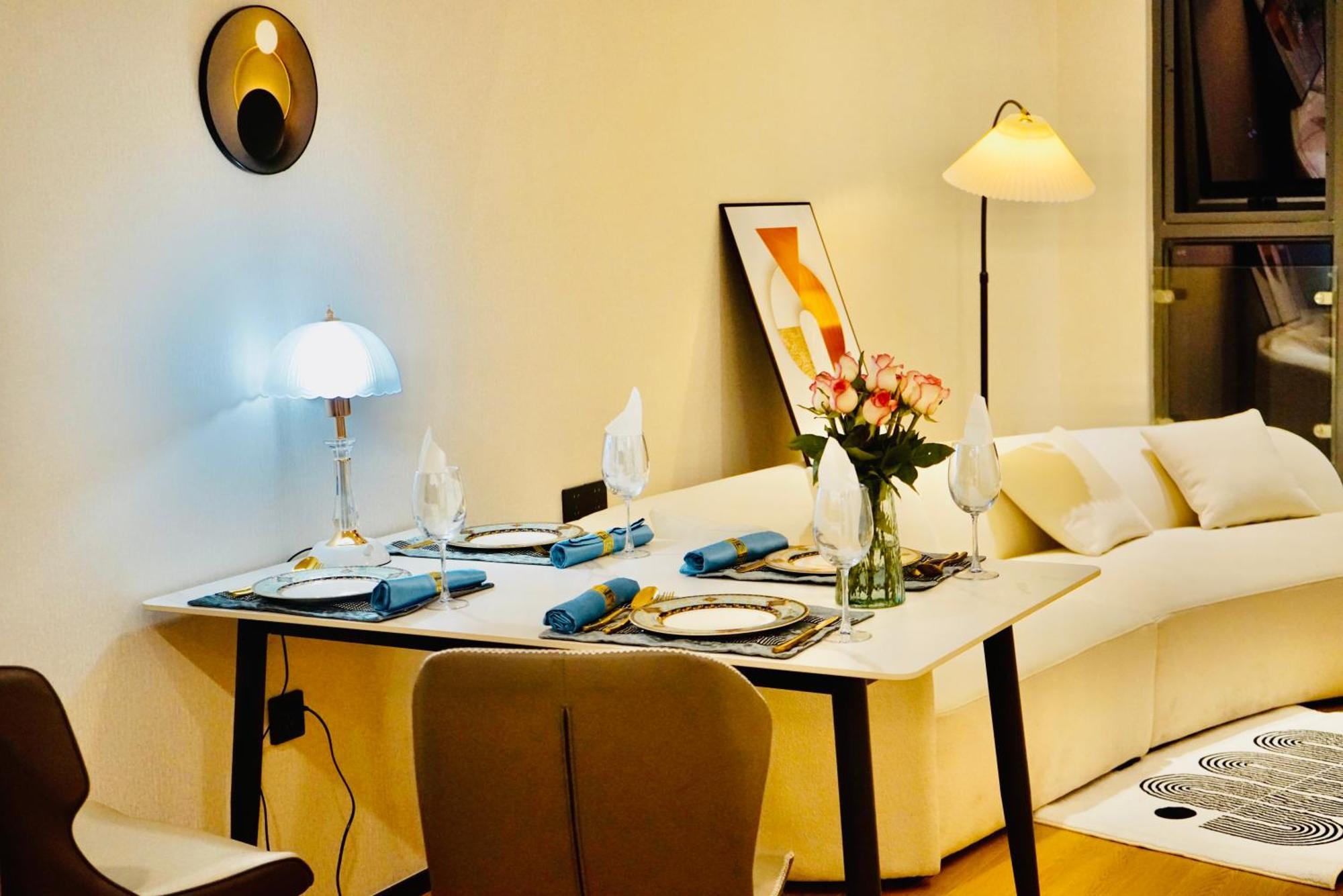 Kunming Dianchi Mideel International Apartment - South Asian Style Fuhai Metro מראה חיצוני תמונה